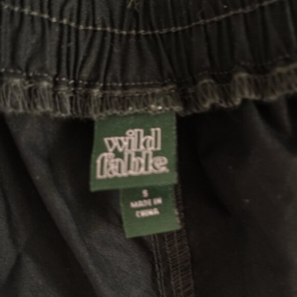 Wild Fable Black Utility Mini Skirt - Size S - Picture 6 of 9